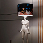 Настольная лампа с абажуром Cretto Mir варинант исполнения - 9 | Loft Concept в Челябинске