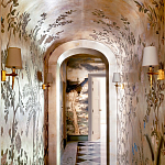 Обои ручная роспись Siam White Metal варинант исполнения - 3 | Loft Concept в Челябинске