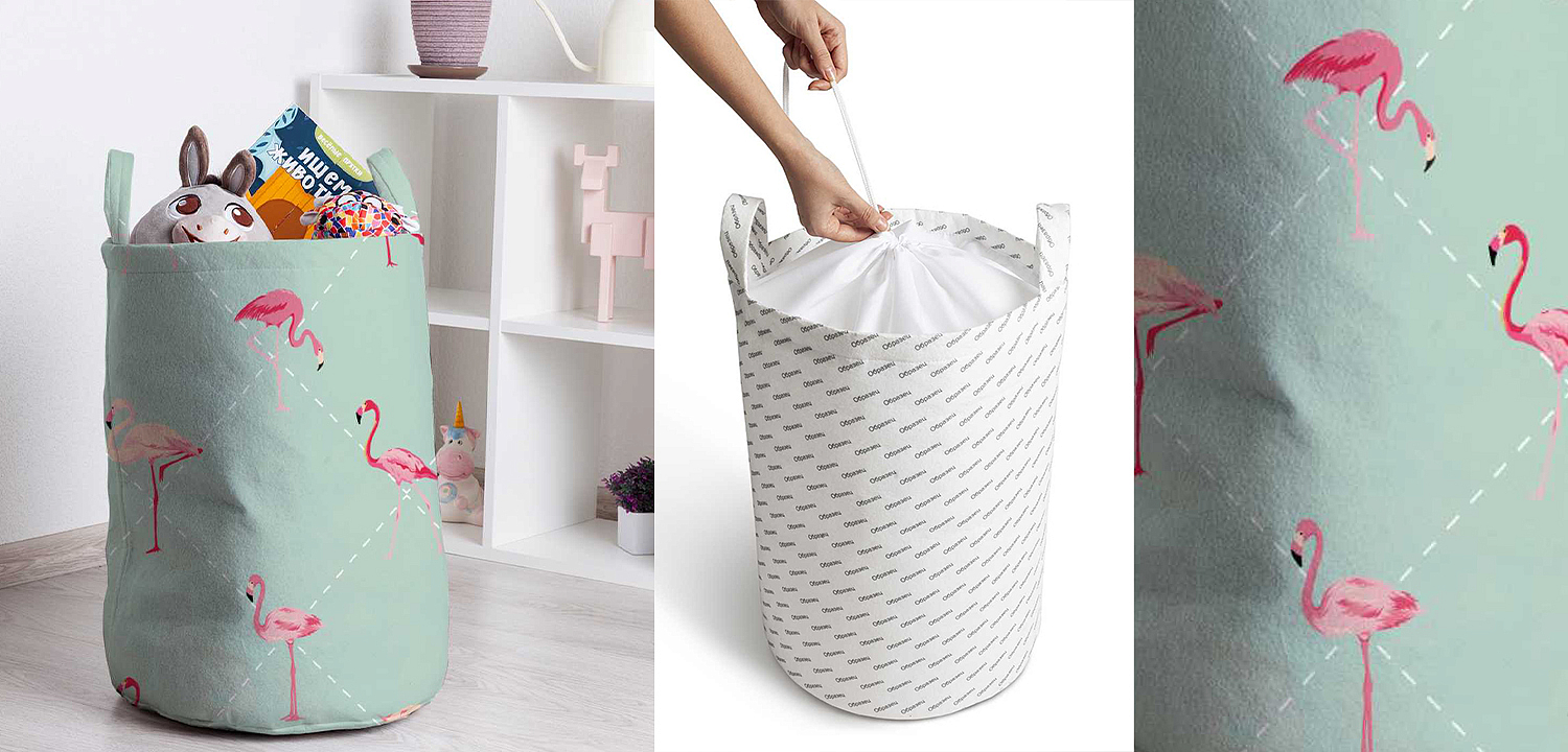 Корзина Flamingo Rhombus Basket Корзина Flamingo Rhombus Basket - Loft-Concept в Челябинске