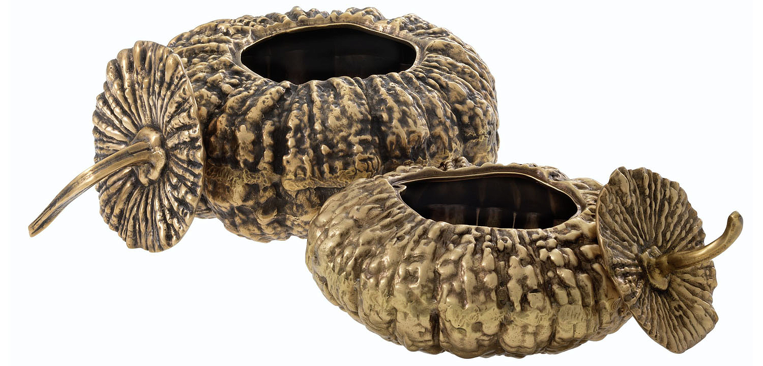 Набор шкатулок Eichholtz BOX CITROUILLE SET OF 2 Набор шкатулок Eichholtz BOX CITROUILLE SET OF 2 - Loft-Concept в Челябинске