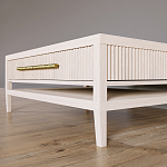 Кофейный стол Primo с двумя ящиками Светлый дуб варинант исполнения - 4 | Loft Concept в Челябинске