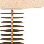 Настольная лампа с корпусом из металлических дисков Skyscraper варинант исполнения - 1 | Loft Concept в Челябинске