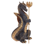 Подсвечник в виде дракона Dragon Candlestick Red Gold Blue Green варинант исполнения - 3 | Loft Concept в Челябинске