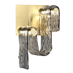 Бра волнистой формы из фактурного стекла Wave варинант исполнения - 2 | Loft Concept в Челябинске