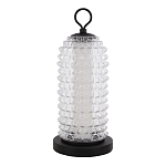 Настольная лампа с прозрачным факутрным стеклянным плафоном Sonora варинант исполнения - 2 | Loft Concept в Челябинске