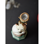 Подсвечник в виде кошки из фарфора с бронзовыми элементами Paradise Cat варинант исполнения - 6 | Loft Concept в Челябинске