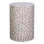 Столик с инкрустацией с перламутровым узором Jean Pink варинант исполнения - 1 | Loft Concept в Челябинске