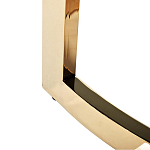 Столик журнальный золотой с темным стеклом Tastiness варинант исполнения - 2 | Loft Concept в Челябинске