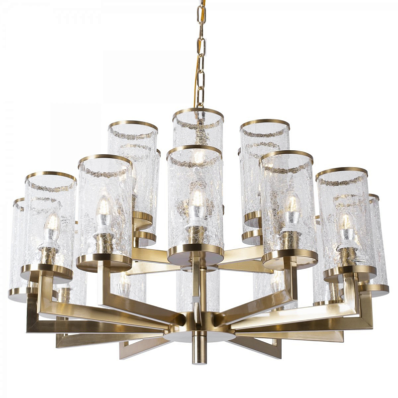 Kelly Wearstler LIAISON TWO-TIER Chandelier 18 Латунь Прозрачное Стекло Kelly Wearstler LIAISON TWO-TIER Chandelier 18 Латунь Прозрачное Стекло в Челябинске | Loft Concept