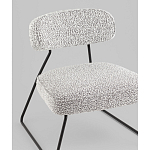 Кресло лаунж Kate букле серый варинант исполнения - 2 | Loft Concept в Челябинске