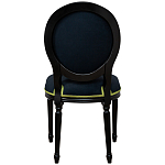 Стул чёрный из натурального бука с изображением птица в саду Blooming Red Birds варинант исполнения - 2 | Loft Concept в Челябинске