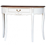 Деревянная консоль с ящиком в стиле прованс Hadrienne Montmartre Provence Connsole Table варинант исполнения - 1 | Loft Concept в Челябинске