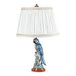Настольная лампа с абажуром и основанием в виде попугая Parrot Table Lamp варинант исполнения - 1 | Loft Concept в Челябинске