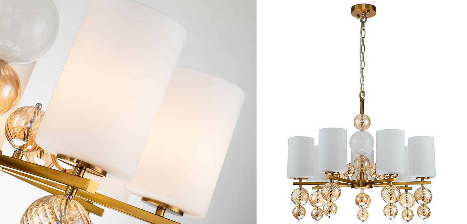 Люстра Blown Glass Balloons Chandelier 7 Люстра Blown Glass Balloons Chandelier 7 - Loft-Concept в Челябинске