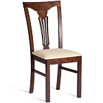 Стул деревянный с узором ручной работы Espresso варинант исполнения - 1 | Loft Concept в Челябинске