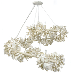 Люстра White Bionic Petals Flo Spiral Chandelier варинант исполнения - 1 | Loft Concept в Челябинске