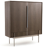 Шкаф из серого дуба Sawada Gray Oak Cabinet варинант исполнения - 2 | Loft Concept в Челябинске