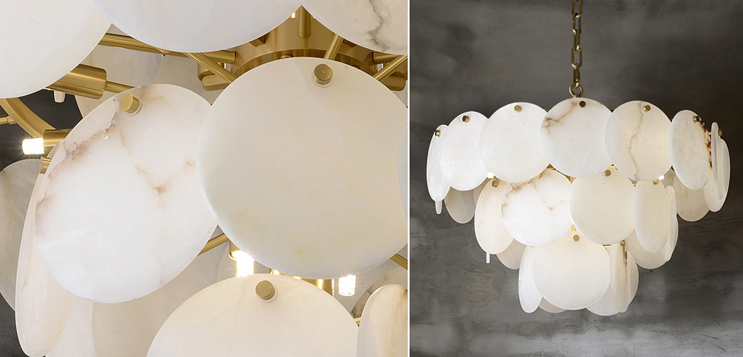 Люстра Letizia Marble Three Tiered Chandelier Люстра Letizia Marble Three Tiered Chandelier - Loft-Concept в Челябинске