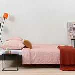 Постельное белье розового цвета с рисунком 150х200 см Blossom Essence варинант исполнения - 3 | Loft Concept в Челябинске