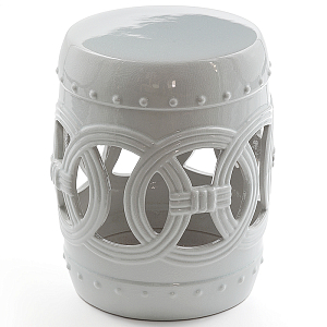 Керамический табурет Ceramic Chair white