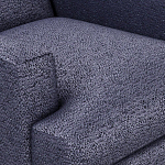 Мебельная ткань Шенилл синий цвет 138 см T4-33 варинант исполнения - 6 | Loft Concept в Челябинске