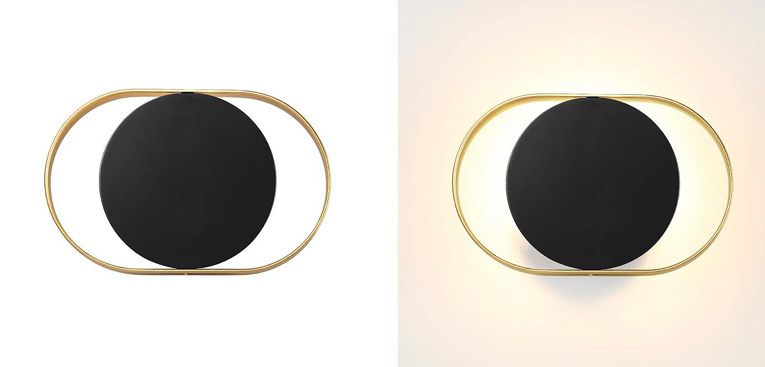 Бра Globo Ocular Sconce Oval Black Бра Globo Ocular Sconce Oval Black - Loft-Concept в Челябинске