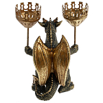 Подсвечник в виде дракона Dragon with Two Candlesticks варинант исполнения - 4 | Loft Concept в Челябинске