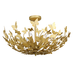 Потолочный светильник с абажуром оформленным в виде стаи бабочек Eternal Butterflies варинант исполнения - 2 | Loft Concept в Челябинске