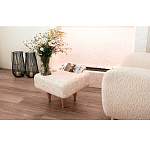 Керамический столик на деревянных ножках «Квадро» варинант исполнения - 8 | Loft Concept в Челябинске