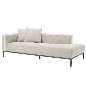 Кушетка Eichholtz Lounge Sofa Cesare Left Pebble grey