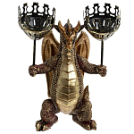 Подсвечник в виде дракона Dragon with Two Candlesticks варинант исполнения - 5 | Loft Concept в Челябинске