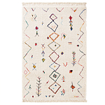 Ковер с графическим разноцветным узором Vinridio Bо  Multi варинант исполнения - 1 | Loft Concept в Челябинске