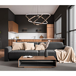 Люстра с подвесами в форме треугольников Niamh Barry варинант исполнения - 11 | Loft Concept в Челябинске