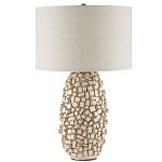 Настольная лампа с декором на корпусе в виде кубиков Sugar Cubes варинант исполнения - 3 | Loft Concept в Челябинске