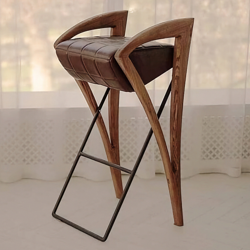 Стул Crutch Chair Коричневый Черный Стул Crutch Chair Коричневый Черный в Челябинске | Loft Concept