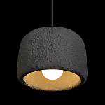 Подвесной светильник с цилиндрическим фактурным абажуром Sergey Makhno варинант исполнения - 5 | Loft Concept в Челябинске