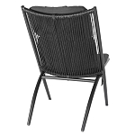 Кресло плетеное с мягкими подушками для сиденья и спины Hancock варинант исполнения - 6 | Loft Concept в Челябинске