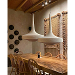 Подвесной вязаный бежевый светильник «Лампа Марракеша» варинант исполнения - 2 | Loft Concept в Челябинске