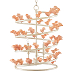 Люстра спиралевидная с фигурками птенцов Playful Chandelier варинант исполнения - 2 | Loft Concept в Челябинске