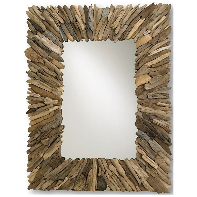 Зеркало Beachhead Mirror Бежево-серый Зеркало Beachhead Mirror Бежево-серый в Челябинске | Loft Concept