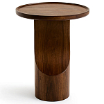 Приставной столик из массива дерева Walnut варинант исполнения - 3 | Loft Concept в Челябинске