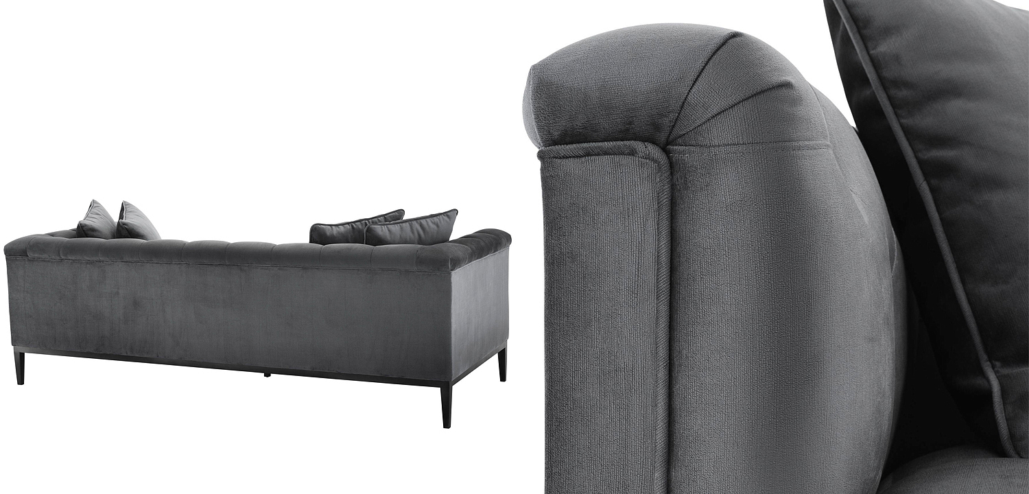 Диван Eichholtz Sofa Cesare Grey Диван Eichholtz Sofa Cesare Grey - Loft-Concept в Челябинске
