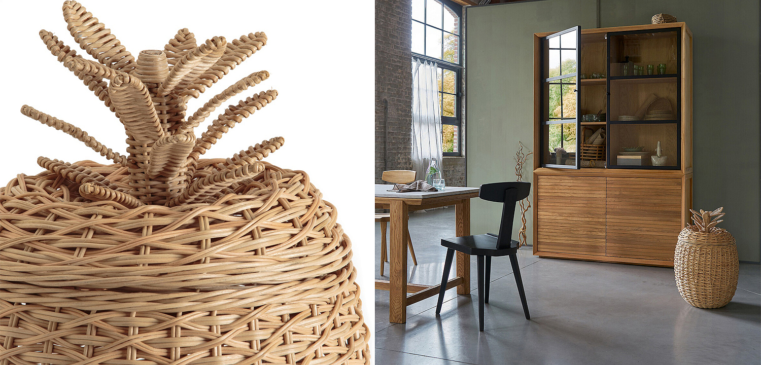Корзина Wicker Exotic Basket Корзина Wicker Exotic Basket - Loft-Concept в Челябинске