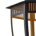 Подвесной светильник в форме фонаря чёрного цвета Black Lantern варинант исполнения - 1 | Loft Concept в Челябинске