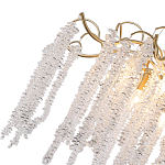 Люстра c подвесками из прозрачного хрусталя Диаметр 85 см FAIRYTREE Light варинант исполнения - 3 | Loft Concept в Челябинске