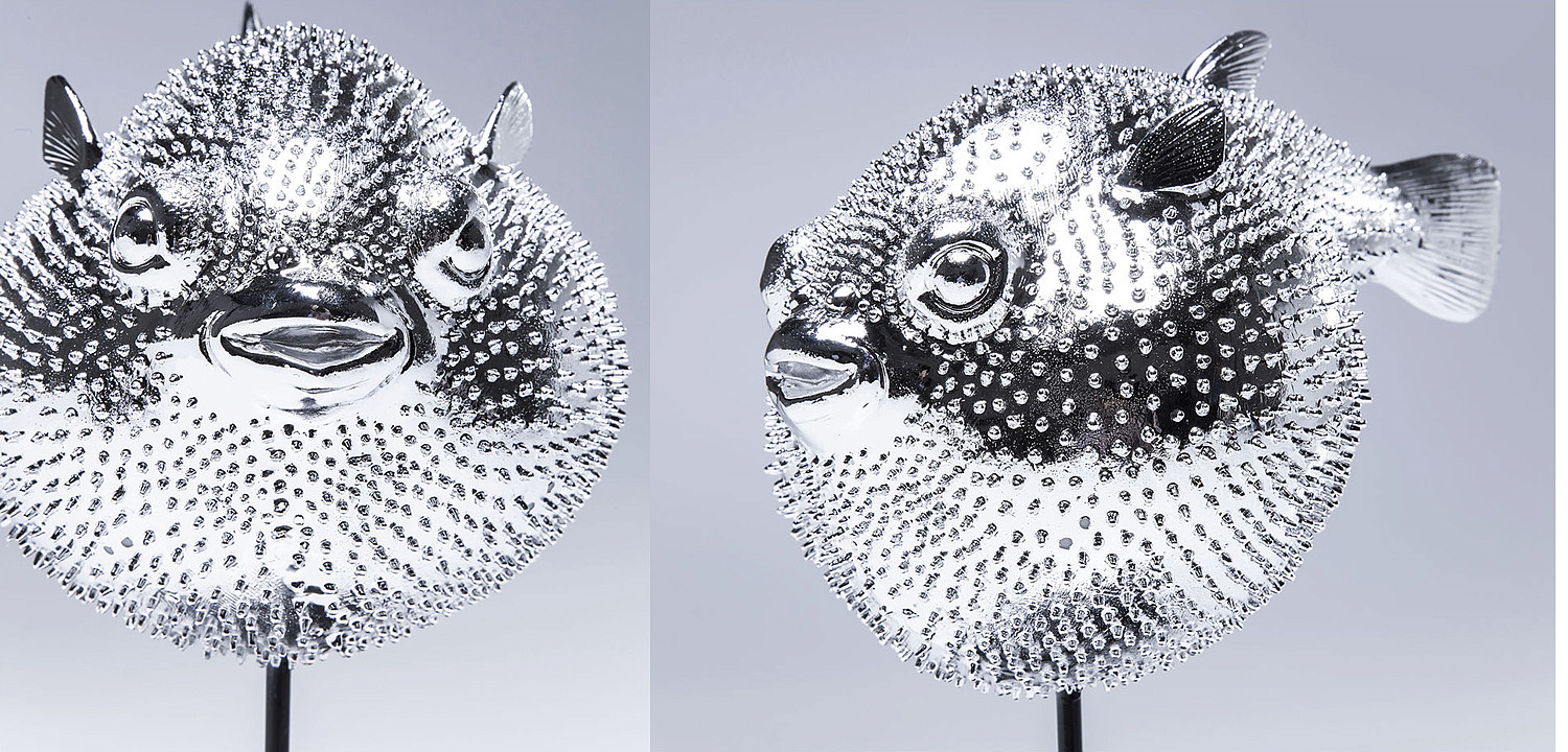 Статуэтка Silver Blowfish Статуэтка Silver Blowfish - Loft-Concept в Челябинске