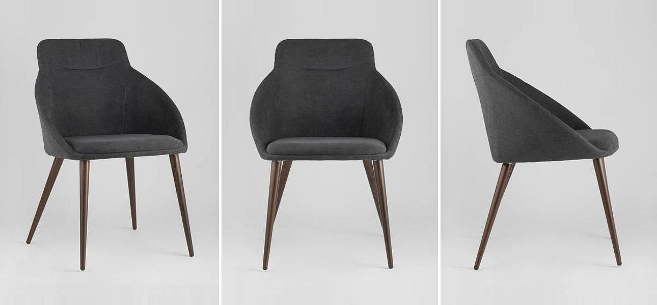 Стул Queenie Chair Серый Цвет Стул Queenie Chair Серый Цвет - Loft-Concept в Челябинске