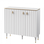 Консоль с дверками и белым рельефным фасадом Expanses of Beauty варинант исполнения - 1 | Loft Concept в Челябинске