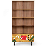 Широкий стеллаж с принтом Elise Rack варинант исполнения - 1 | Loft Concept в Челябинске