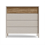 Комод 4 ящика с подсветкой на рельефном фасаде Warm Industrial варинант исполнения - 5 | Loft Concept в Челябинске